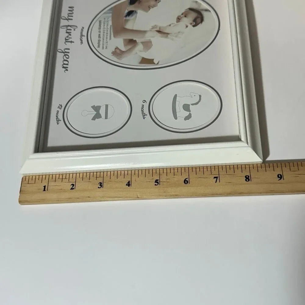 C.R. Gibson Stepping Stones “My First Year” Baby Picture Frame